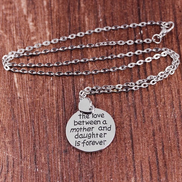 Mother Daughter Necklace - Picture 2 of 7